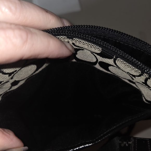 Coach Black and Gray Crossbody Bag - Picture 4 of 7